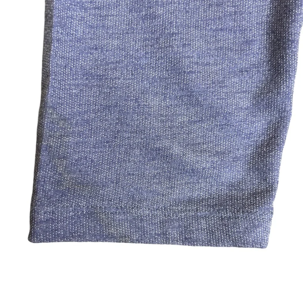 Zenergy BY Chico’s Size 2 denim color 3/4 sleeve top - Picture 6 of 8